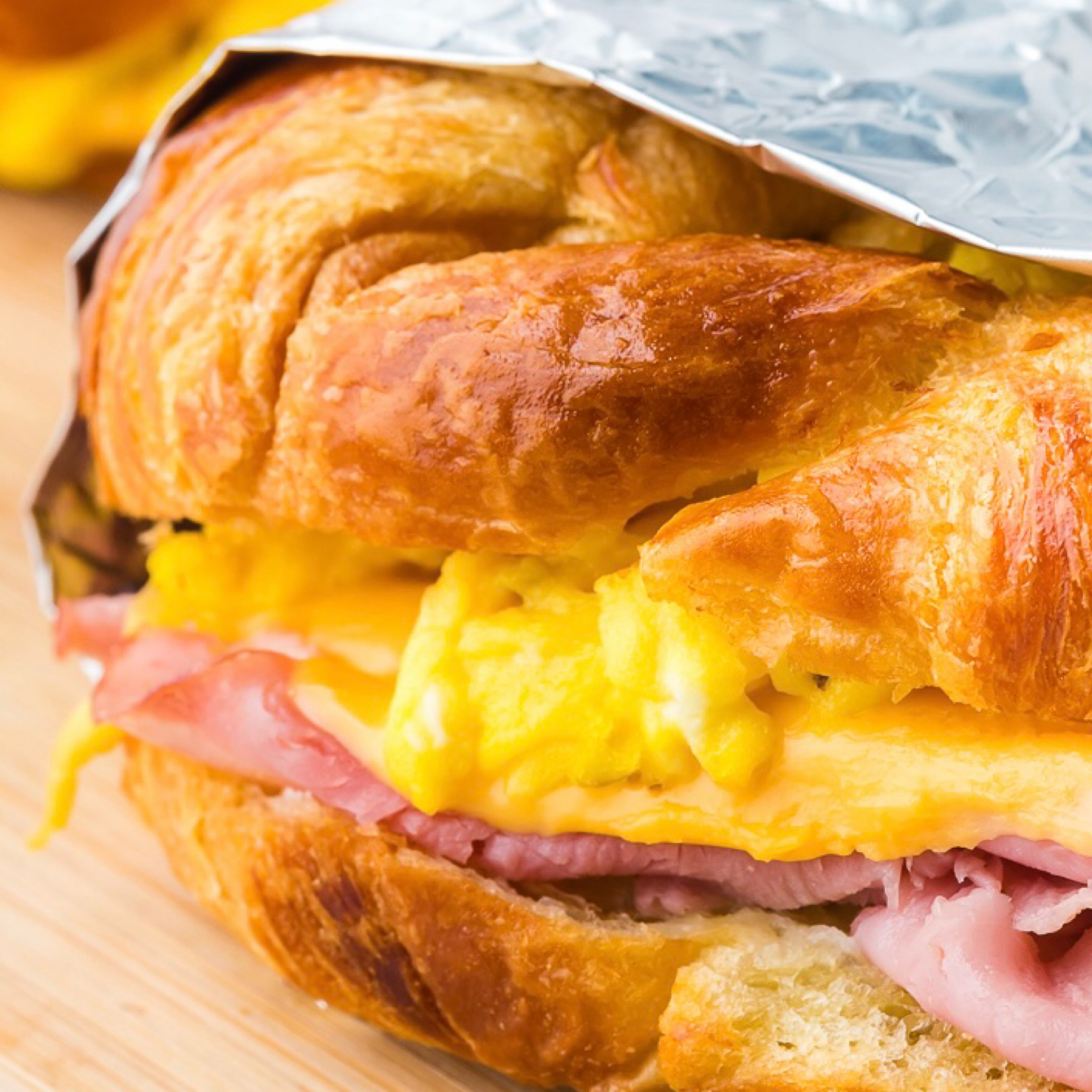 Ham Egg & Cheese Sandwich